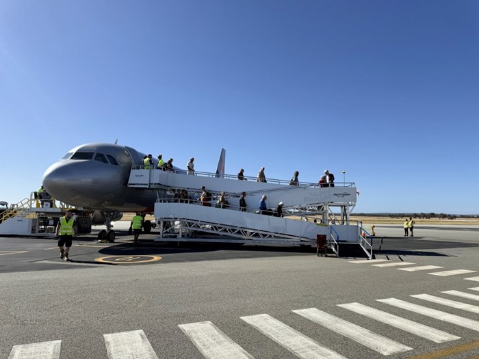 Busselton Margaret River Airport enhances passenger experience with new Aviramp