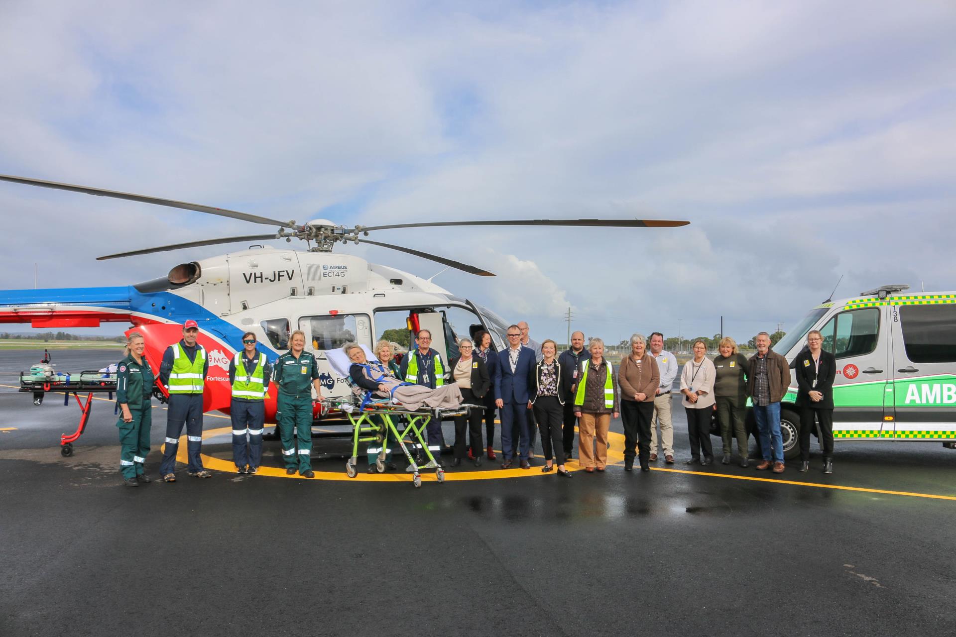 Busselton Margaret River Airport’s RFDS dedicated transfer facility a